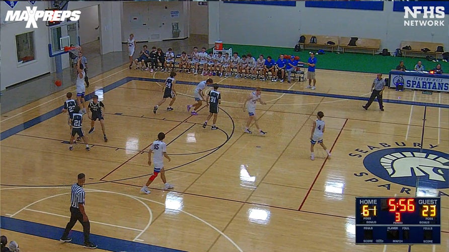 Highlights of Seabury high school's (Makawao, HI) Senior combo guard Bromo Dorn as they cruise passed Kihei Charter 92-34!