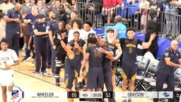 HIGHLIGHTS: No. 11 Wheeler beats No. 10 Grayson to advance to Georgia 7A state championship