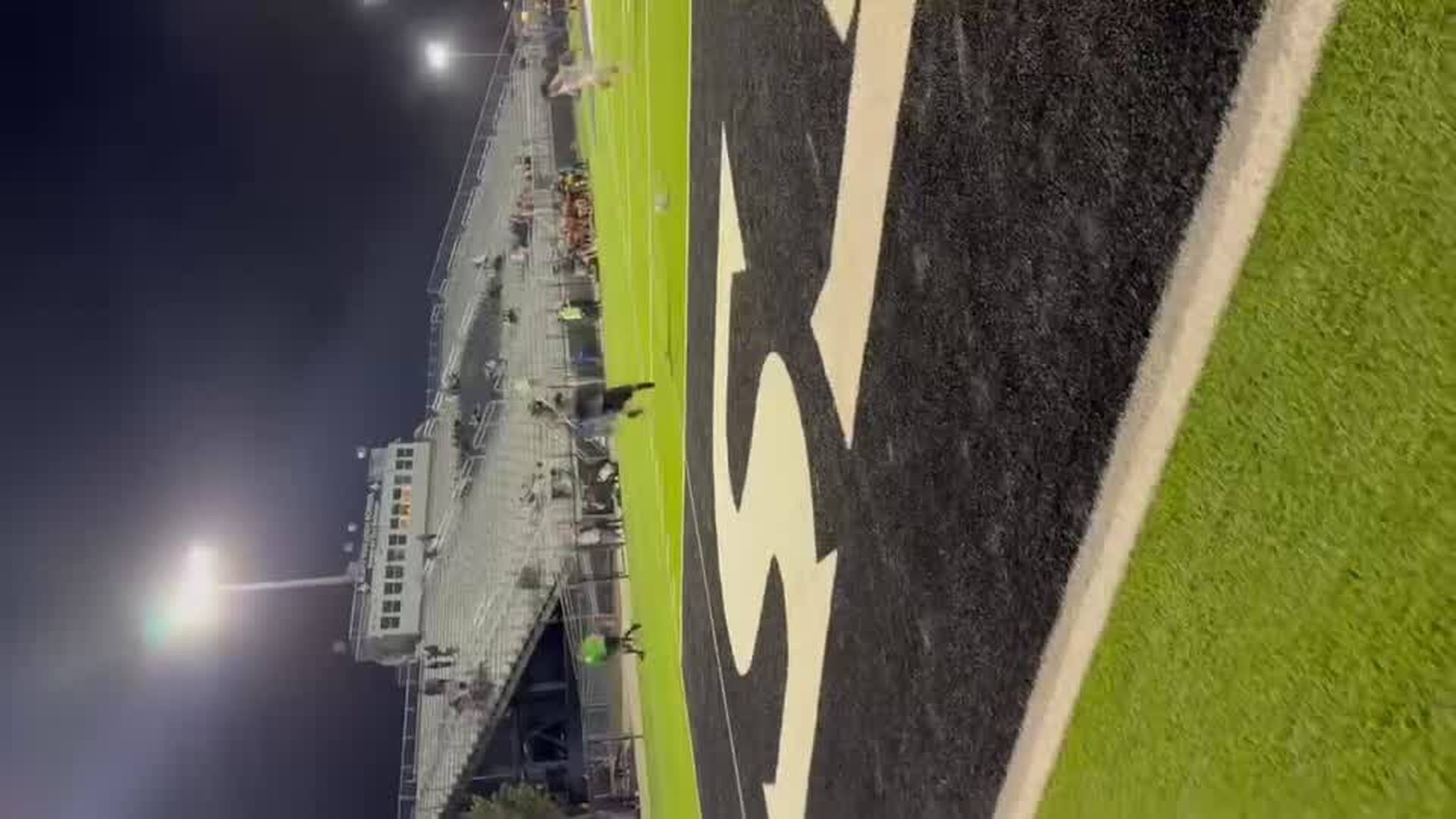 Big First Varsity Goal!