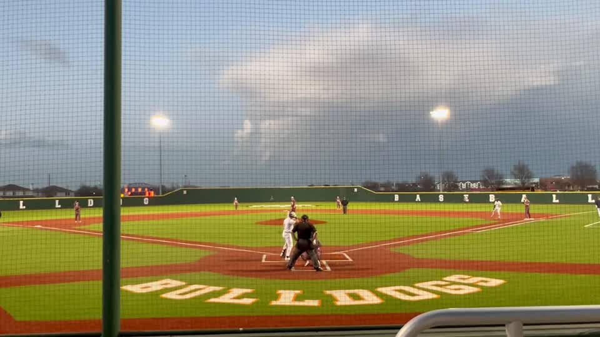Brady Shelton hits a 2-run Homerun