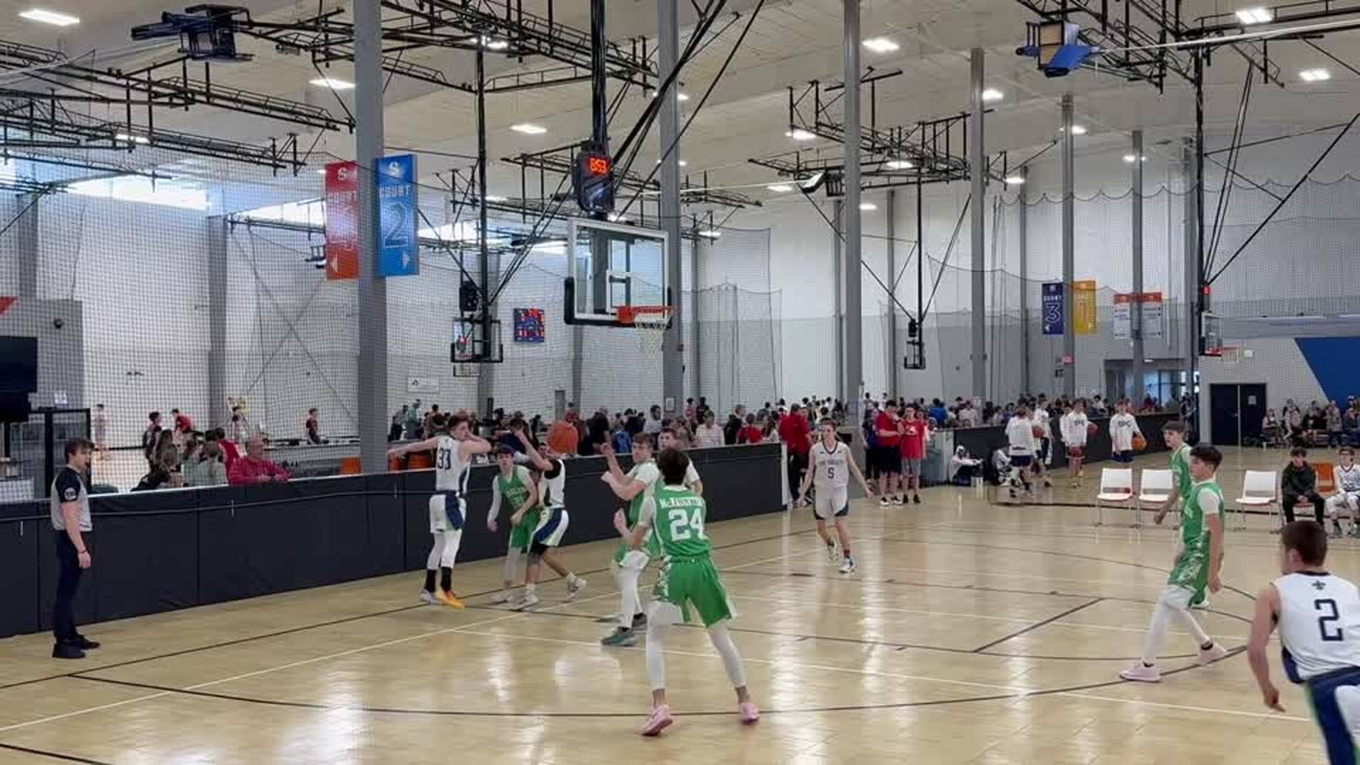 2025-03-11 Cornerstone Eagles vs Miami Valley Saints Highlights