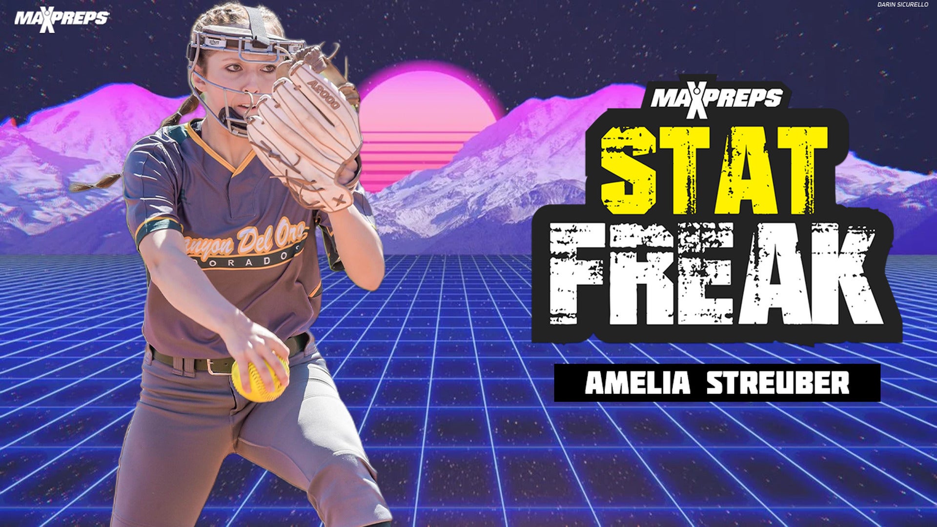 Amelia Streuber is Mowing Down Batters at Canyon Del Oro