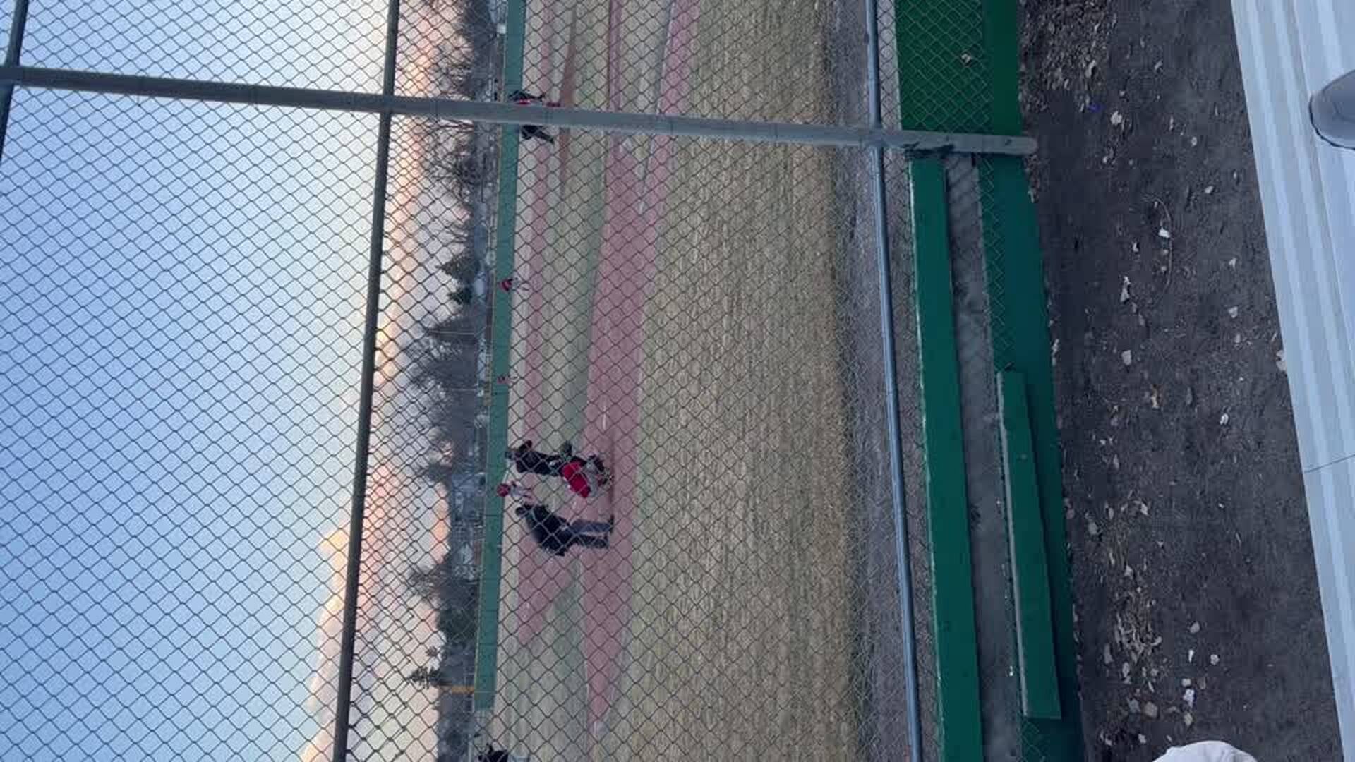 Jorge De Los Santos Walk Off Double