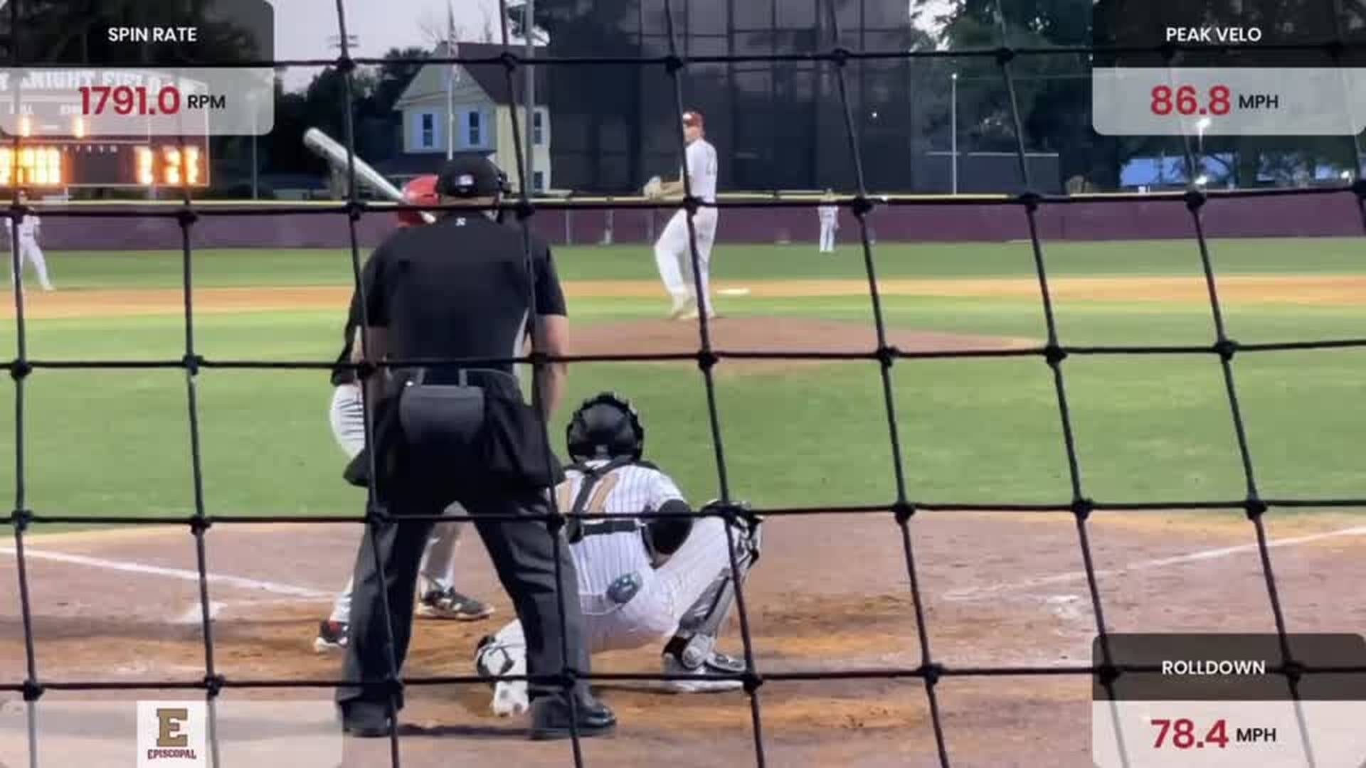 Jude McDonald boasts a sub 1 ERA