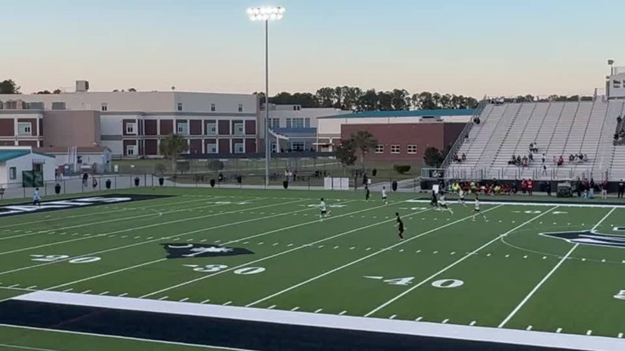 Great finish from Alexis, picking out the top corner vs JP II