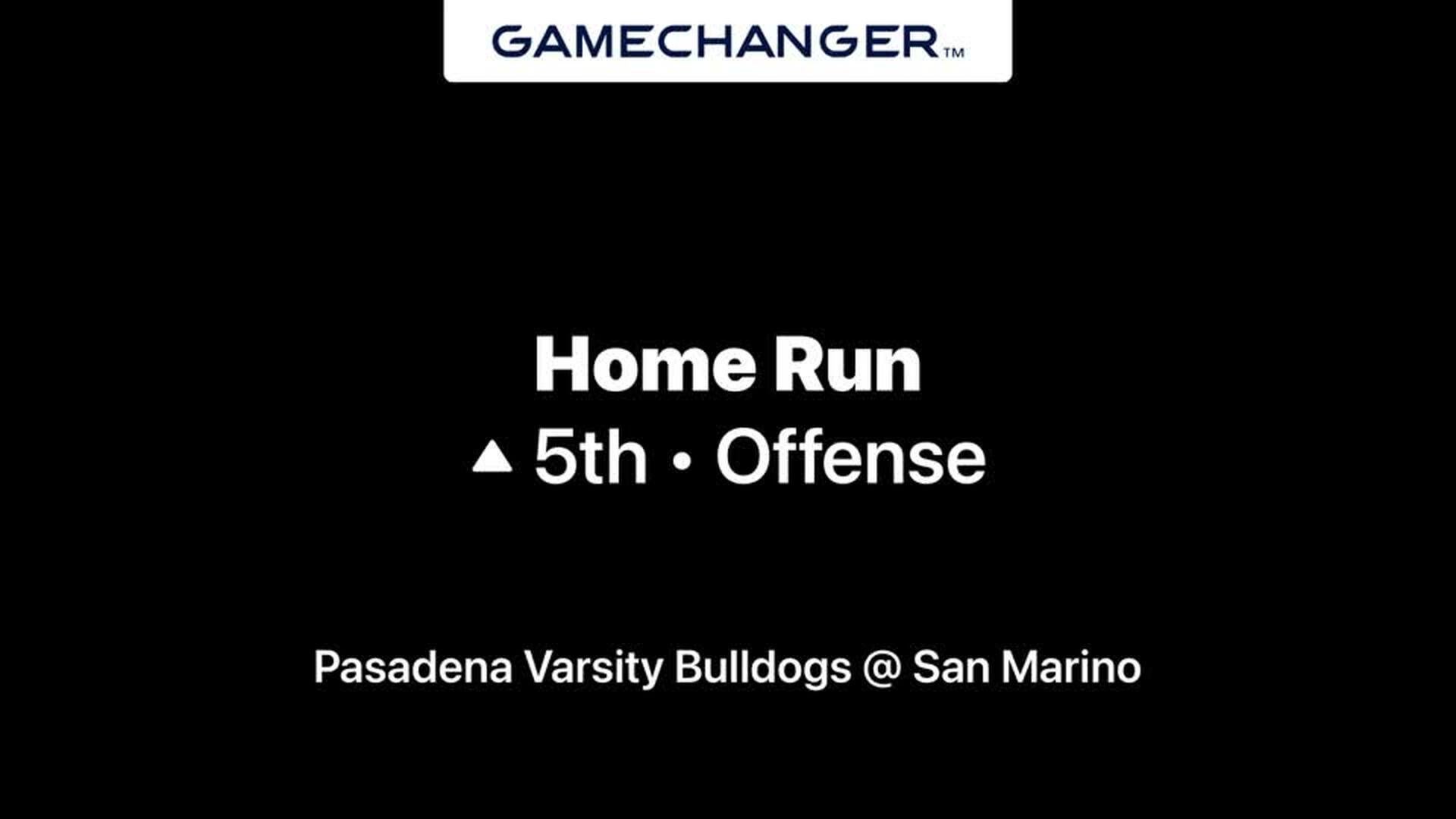 Milania Thomas 2 RBI HR