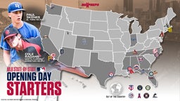 Where Every 2025 MLB Opening Day Pitcher Played High School Baseball