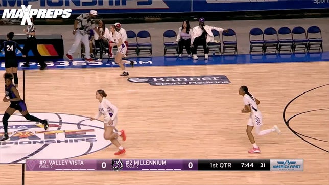 HIGHLIGHTS: Millennium routs Valley Vista behind Destiny Lunan's 37 points, wins Open championship