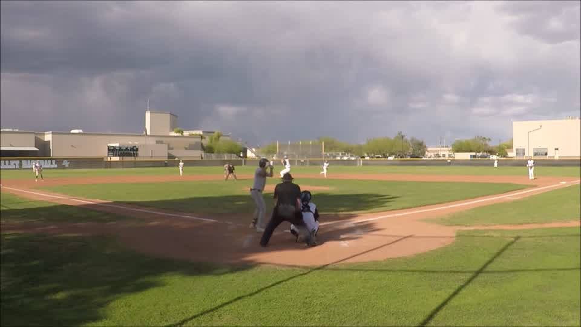 Jackson Fellens Throws Out Runner Trying to Steal