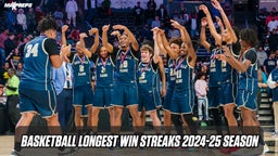 Longest Win Streaks in High School Basketball Following the 2024-2025 Season