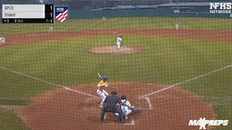 14 strikeouts for senior pitcher Troy Green vs. St. Paul high school