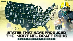States with the Most NFL Draft Picks over the Last Decade
