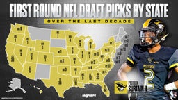 States with the Most First-Round NFL Draft Picks Over the Last Decade