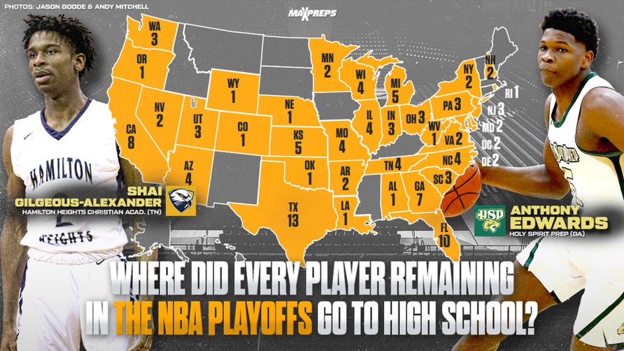 California and Florida lead the way when it comes to producing players still alive in the postseason.