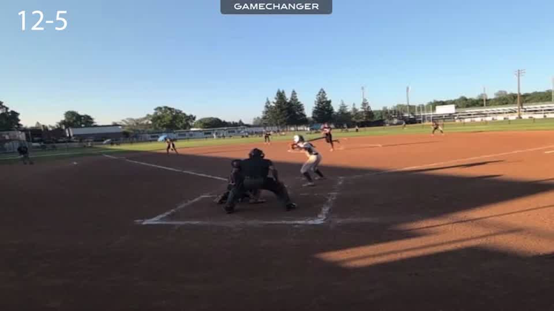 Down 7 in the 7th, Haley Arroyo with walk-off