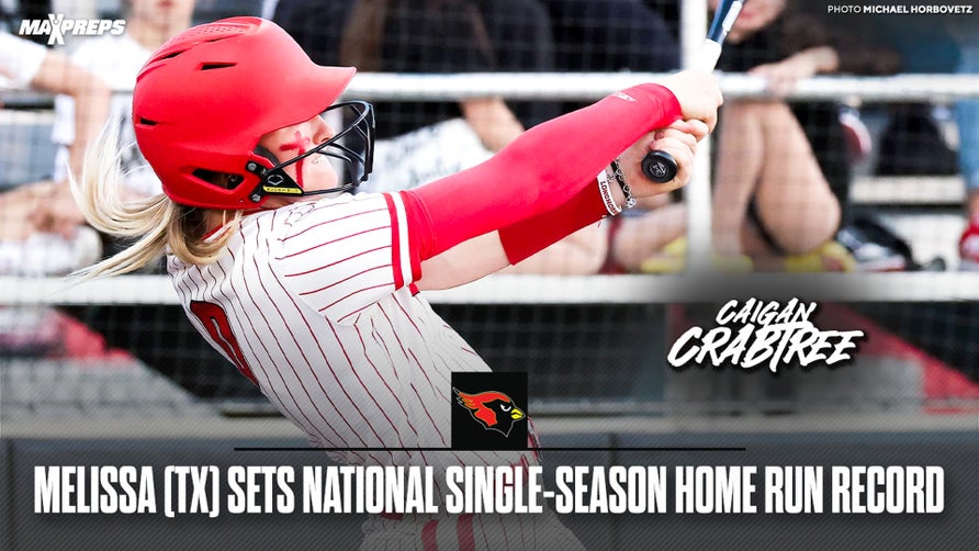 Texas powerhouse Melissa set the national record in the third inning when Paisley Needham hit the 106th home run by a Cardinals player this season.