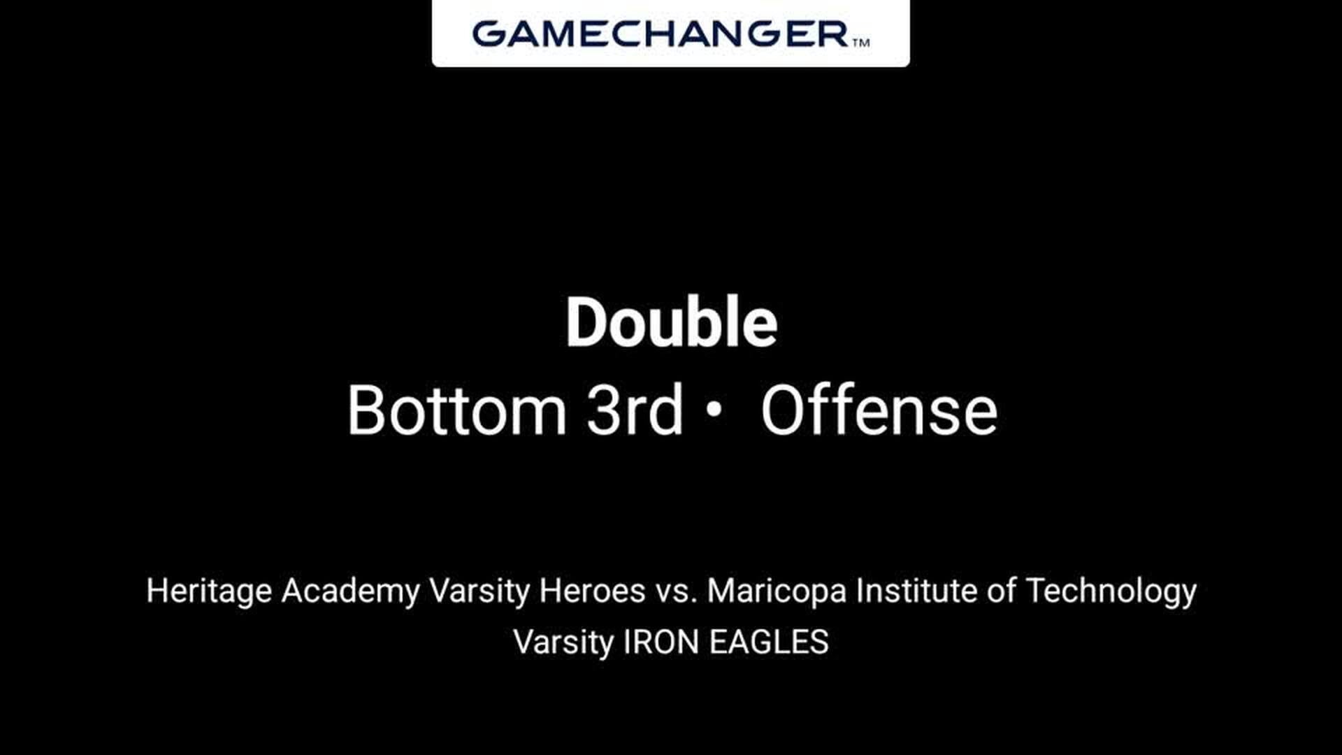 Chris Senne Double 4/14