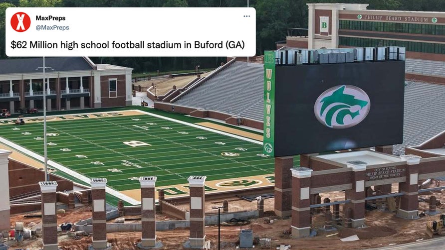 High school football power Buford (GA) set to open $62 million stadium for 2025 season.
