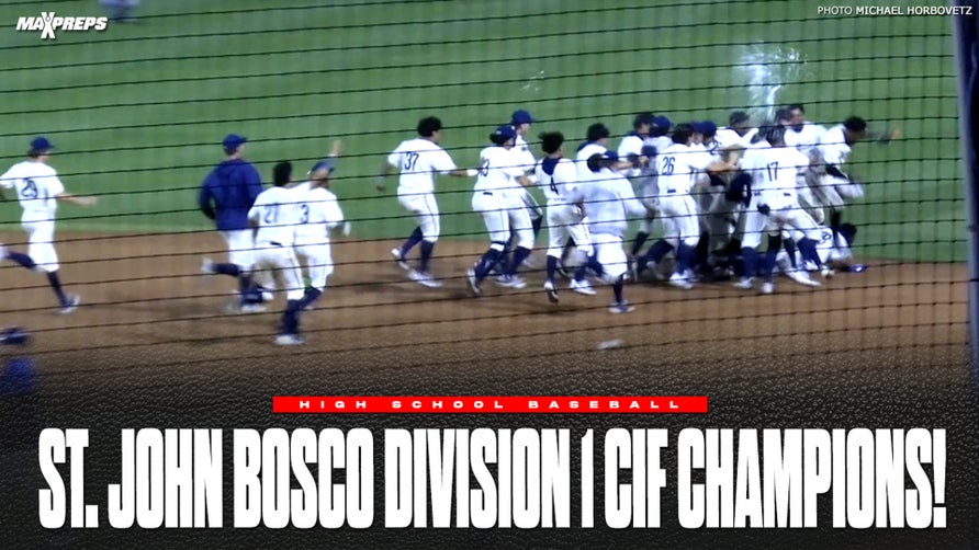 St. John Bosco's Miles Clark delivers a walk-off single in the bottom of the 9th to beat Santa Margarita 3-2 and win the CIF Southern Section Division 1 title.