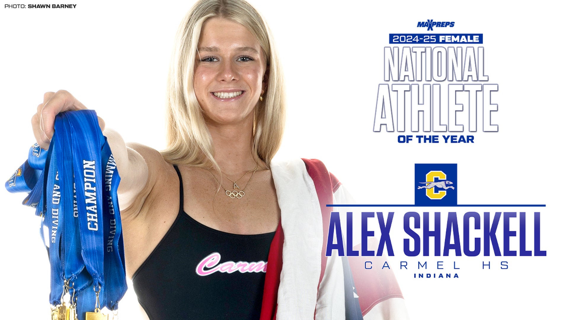 Alex Shackell named 2024-25 MaxPreps Female National Athlete of the Year