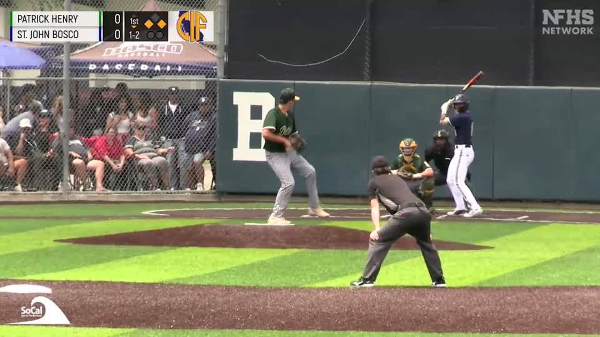 St. John Bosco wins SoCal Division 1 title 4-0 over Patrick Henry