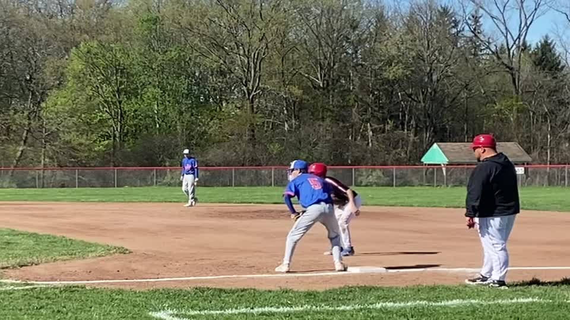 #2 Alex Dorrington Stole base