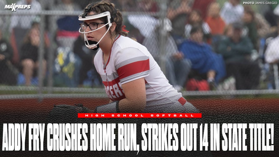 Addy Frye crushes home run, strikes out 14 in state title win
Neshannock beat South Williamsport 8-3 to win 2A championship!