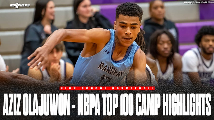 Top prospect in the Class of 2026 Aziz Olajuwon averaged 20.6 points, 5 rebounds per game for Team Johnson.