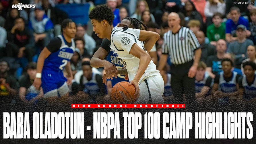 #1 overall prospect in the class of 2027 averaged 16.5 points, 4.5 rebounds and 1.7 assist per game during the NBPA Top 100 Camp.