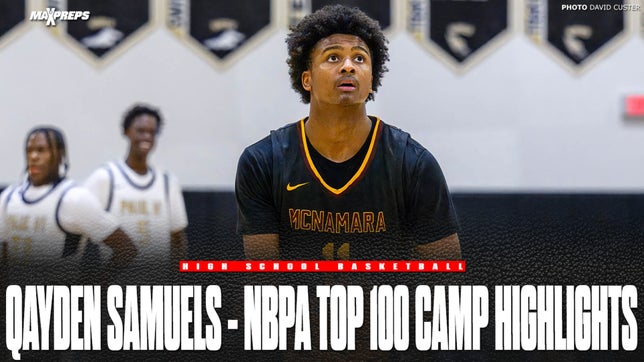 The No.1 ranked prospect in Maryland averaged 26.4 points, 9.8 rebounds and 1.8 assists per game during the NBPA Top 100 showcase