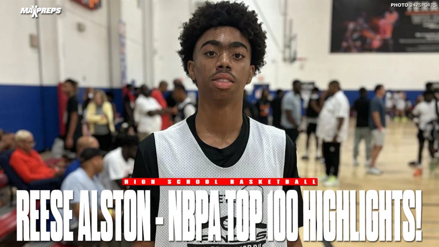 Top Texas prospect Reese Alston of Second Baptist averaged 8 points, 1.6 assist, and 1.8 rebounds at the NBPA Top 100 camp.
