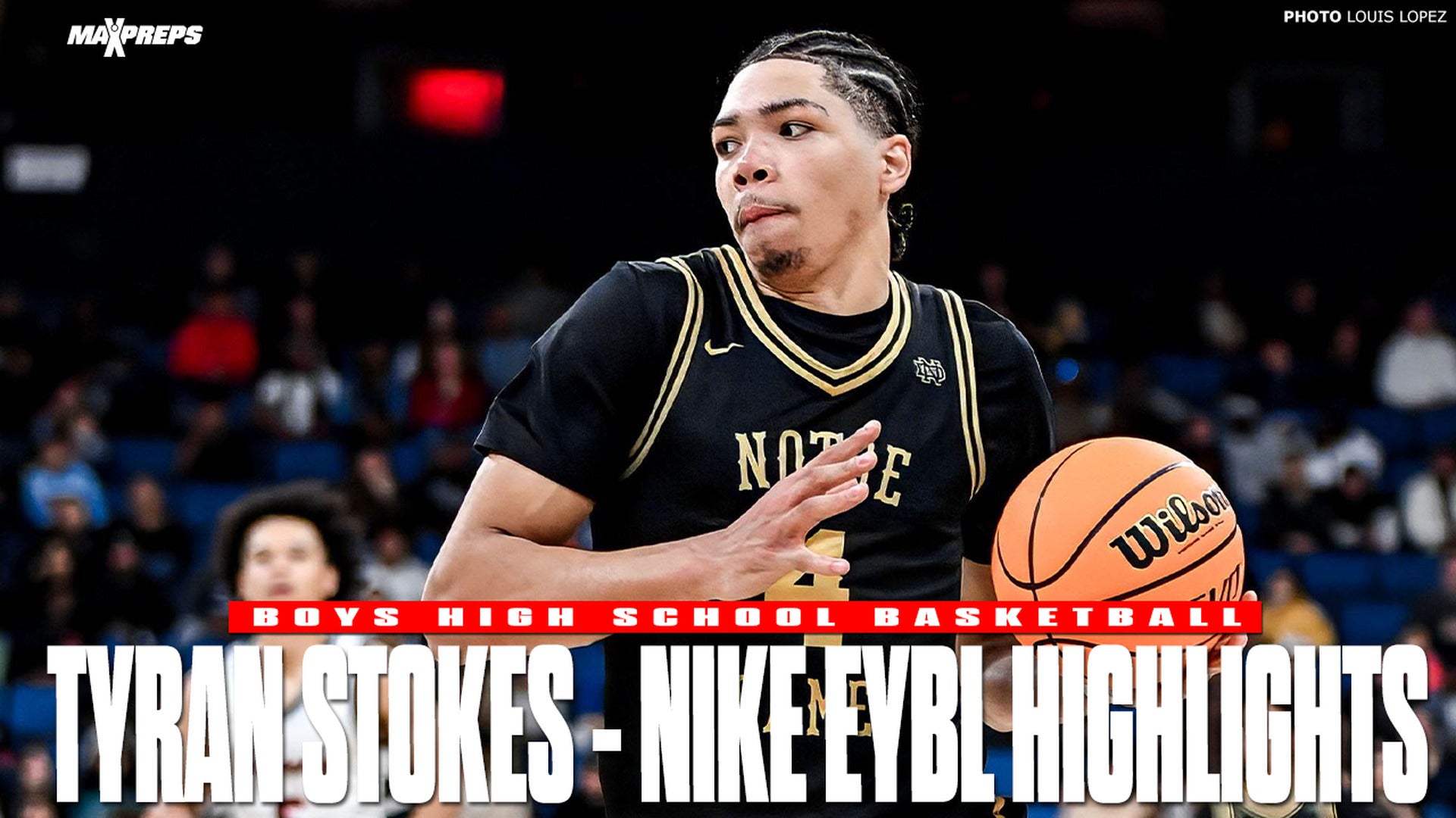 Tyran Stokes NIKE EYBL session 4 highlights!