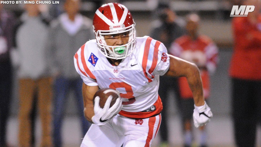 Highlights of Mater Dei's (CA) 26-21 win over St. John Bosco (CA) in a big-time Trinity league game.