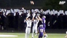 Tipped hailmary for score