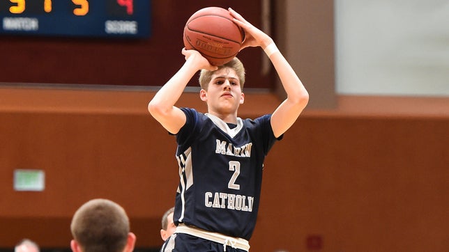 Highlights of Marin Catholic's (CA) shooting guard Joey Calcaterra.