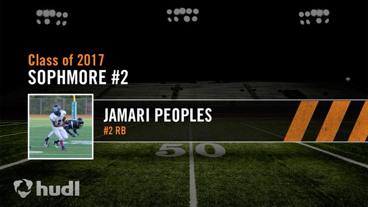 Jamari Peoples - Ennis (TX) Highlights