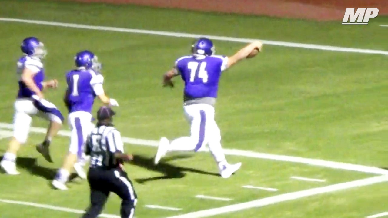 6-foot-5 305-pound Boise State commit w/ pick-6