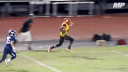 Lamar Jackson's cousin shows off speed