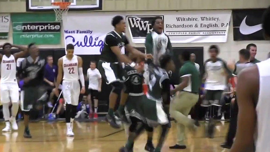 Jordan Walker hits 3 at the buzzer as the Patrick School edges Chaminade 52-49 to advance to the final of the City of Palms.