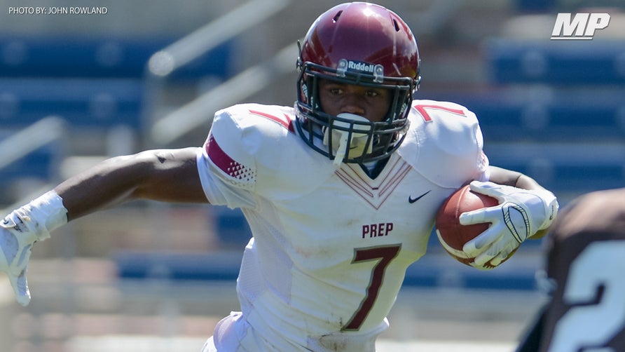 St. Joseph's Prep's (PA) 4-star running back D'Andre Swift takes this reception 90-yards to the house against Oaks Christian (CA).
