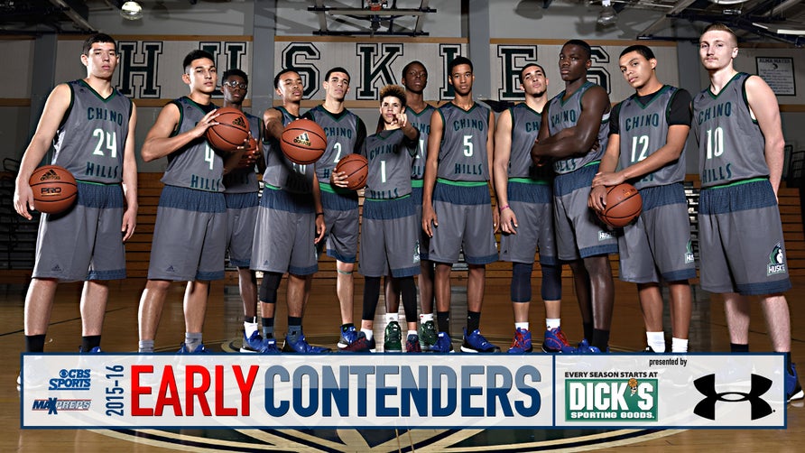 MaxPreps 2015-16 High School Basketball Early Contenders presented by Dick's Sporting Goods and Under Armour - Chino Hills (CA)