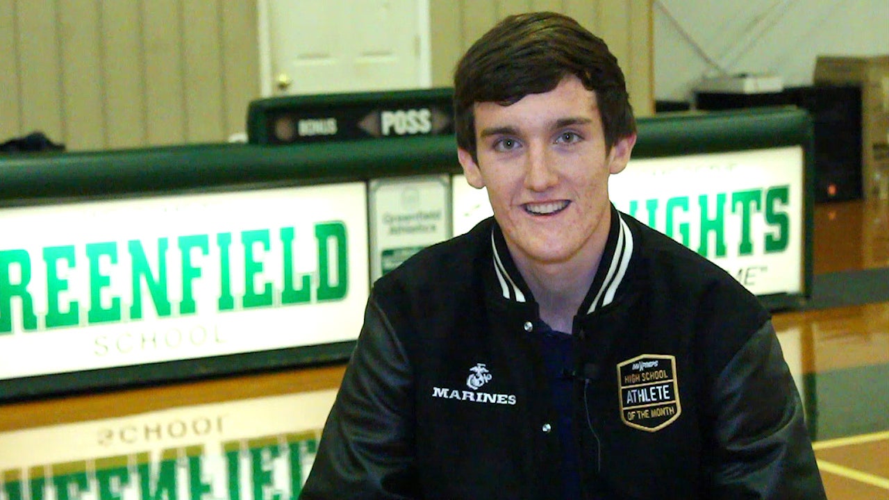 HS Athlete of the Month Ceremony - Jackson Stone