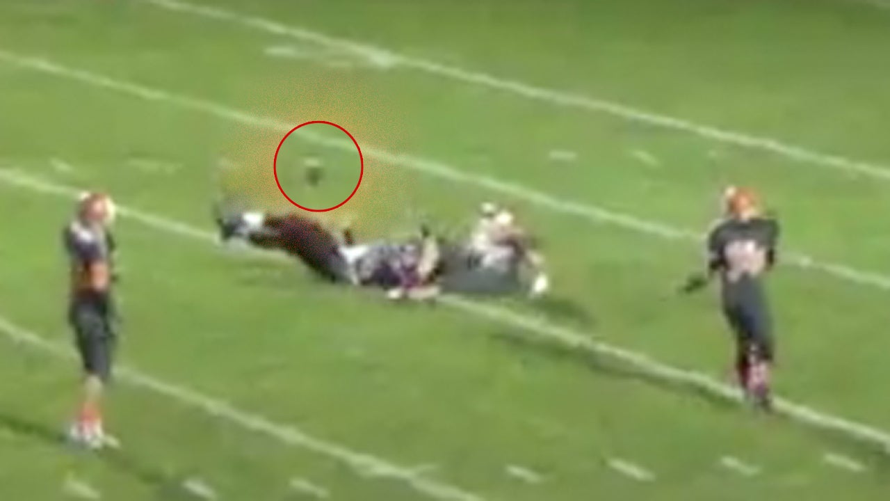 Kicked ball leads to INT