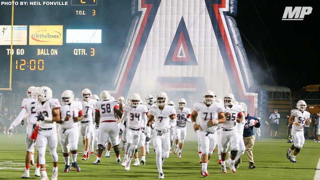 A first round matchup in the UIL Texas 6A-D1 playoffs between Allen and Euless Trinity leads the way this week in the Top 10 games of the week.
