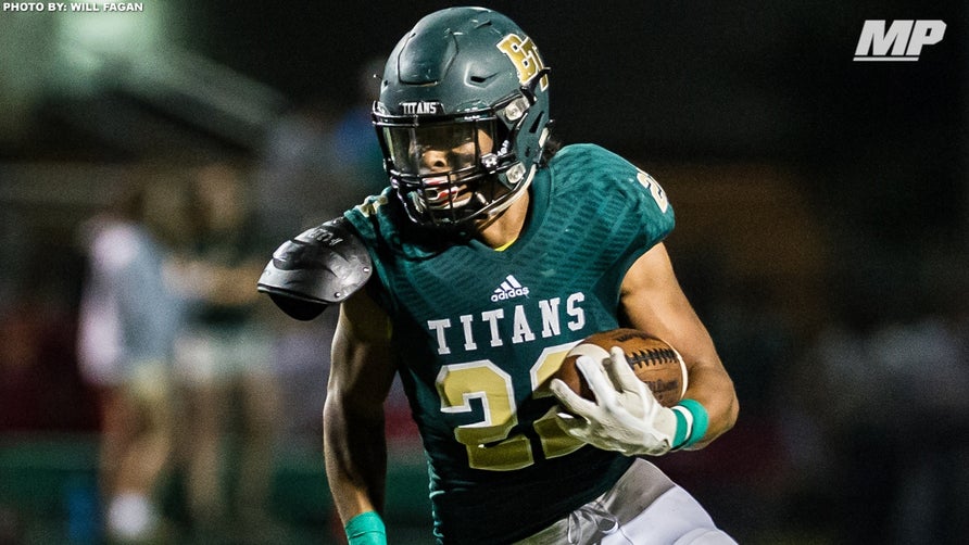 Junior highlights of Blessed Trinity's (GA) 4-star safety Steele Chambers.