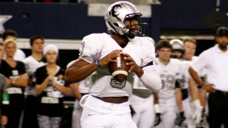 Highlights of Denton Guyer's (TX) four-star quarterback Shawn Robinson.