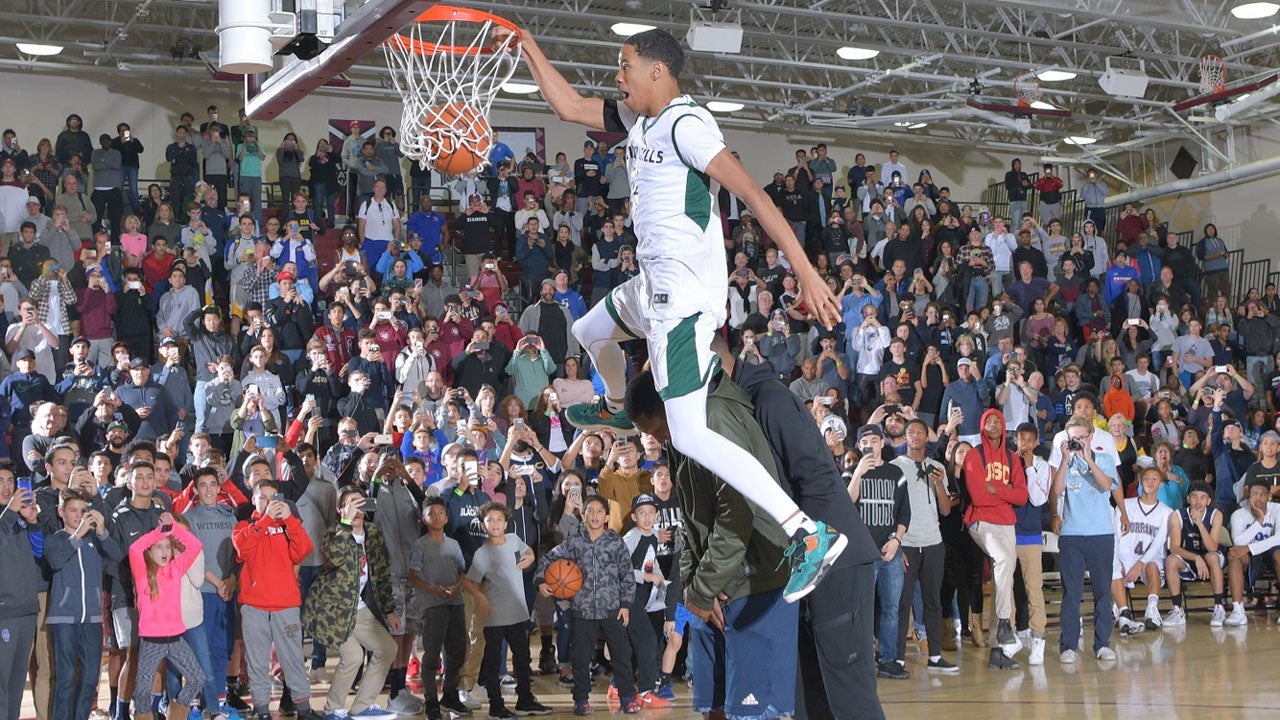 Andre Ball's dunk contest winning jam
