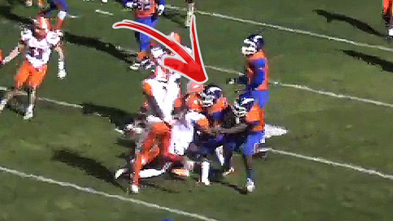 Pulls off lateral desperation TD