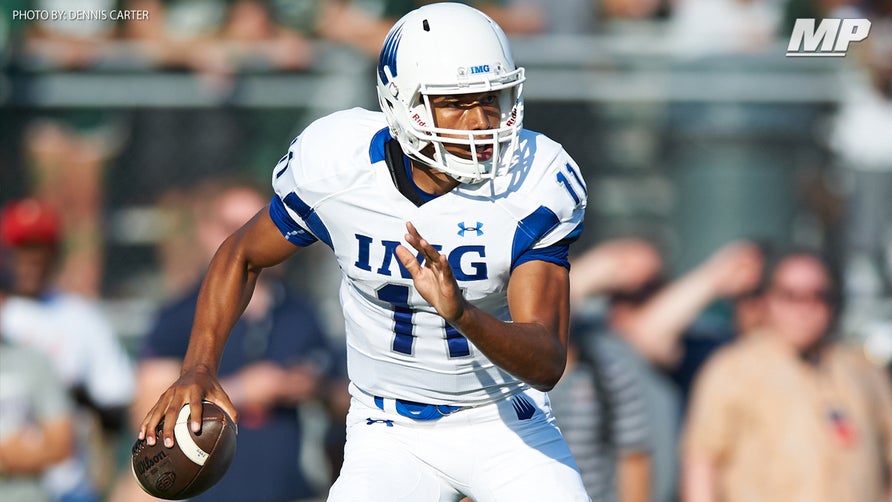 Highlights from one of the best games of the high school football season - IMG Academy (FL) vs. Corona Centennial (CA).