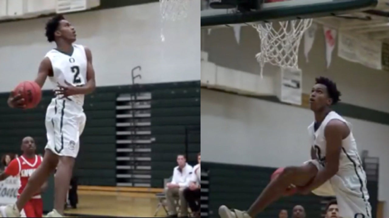 4-star Niven Glover puts on dunk display